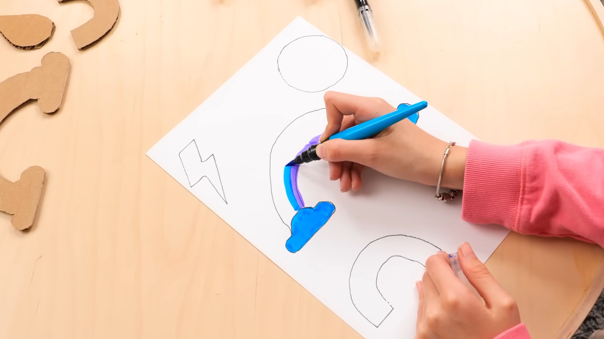 DIY Kinderbeschäftigung Regentag