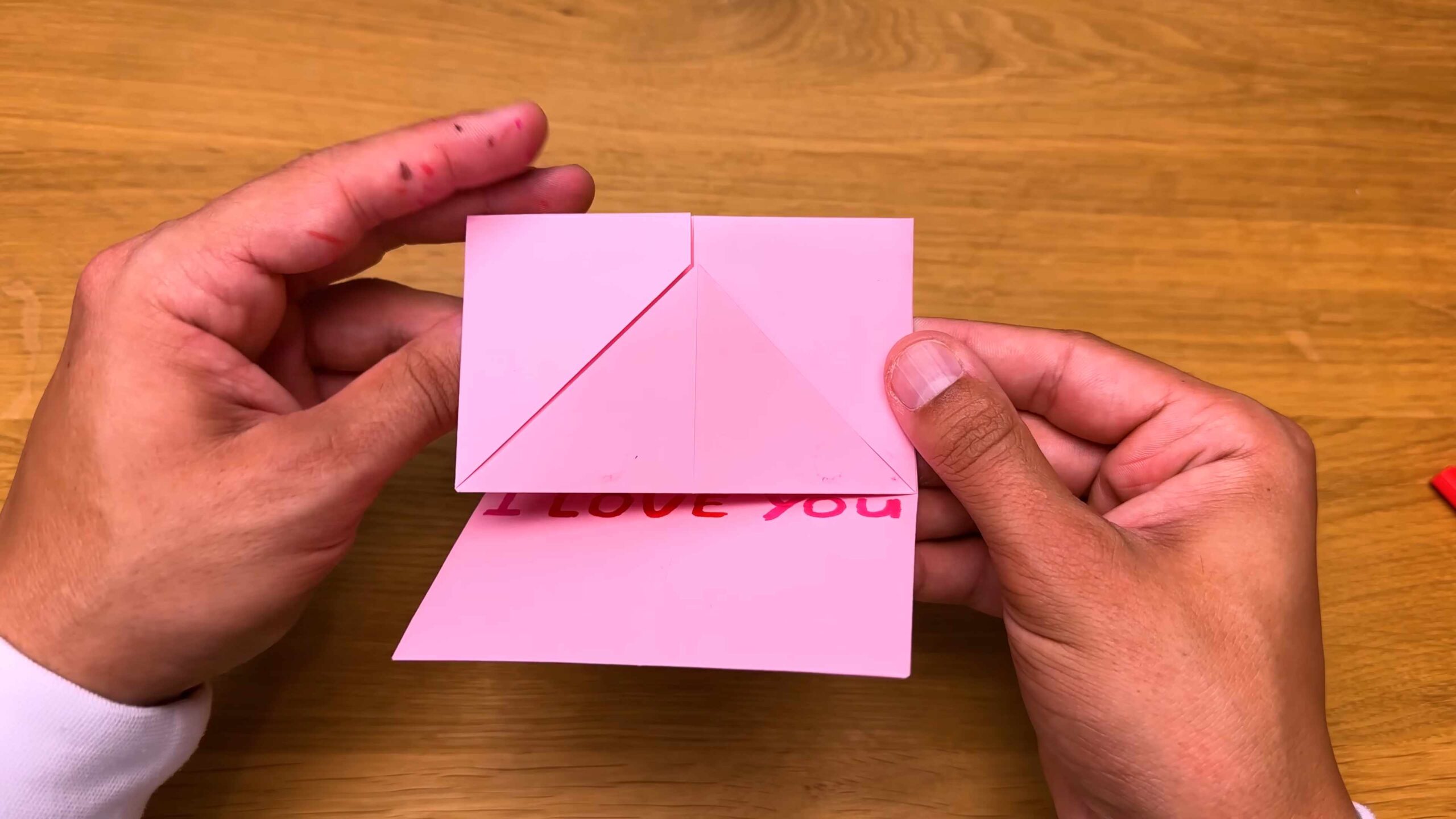 DIY Überraschungskarte basteln