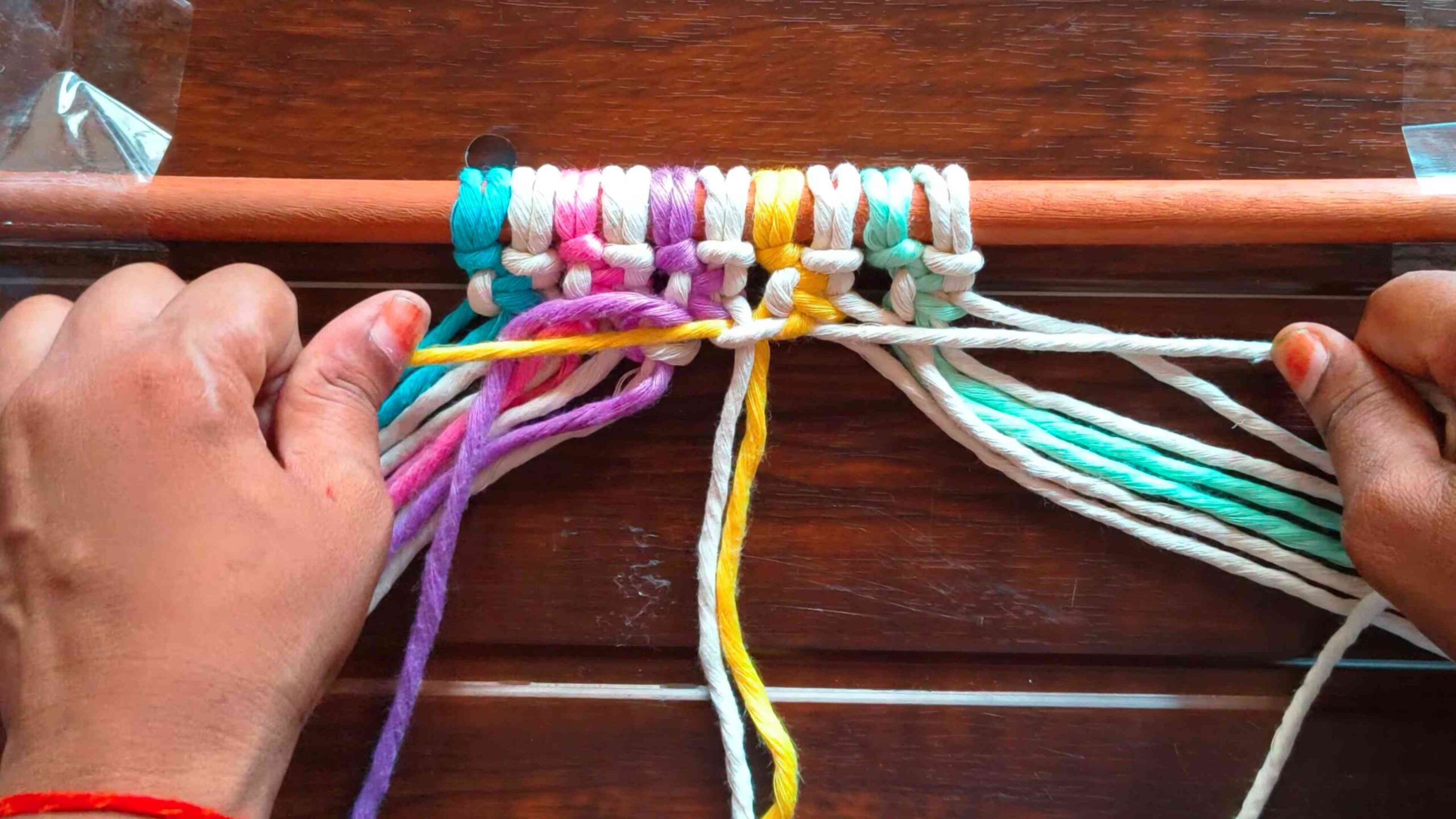 Makramee Untersetzer DIY Anfänger